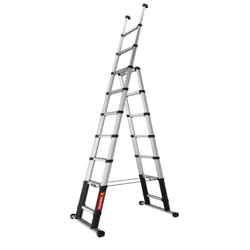 vendita online Scala telescopica 9 gradini ultracompatta combi line telesteps Scale allungabili e trasformabili Esvelt